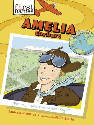 cover image of Amelia Earhart (The First Names Series)
